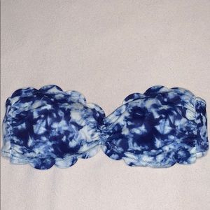 Tie-Dye PINK Bikini Top